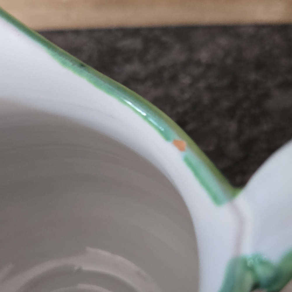 Hand Painted Italian Pottery Sheep Design Ceramic Pitcher - Picture 5 of 11